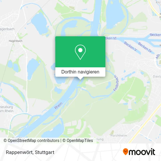 Rappenwört Karte