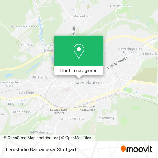 Lernstudio Barbarossa Karte