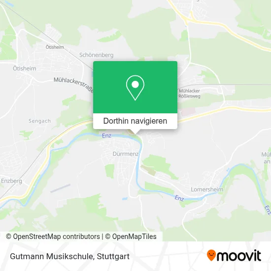 Gutmann Musikschule Karte