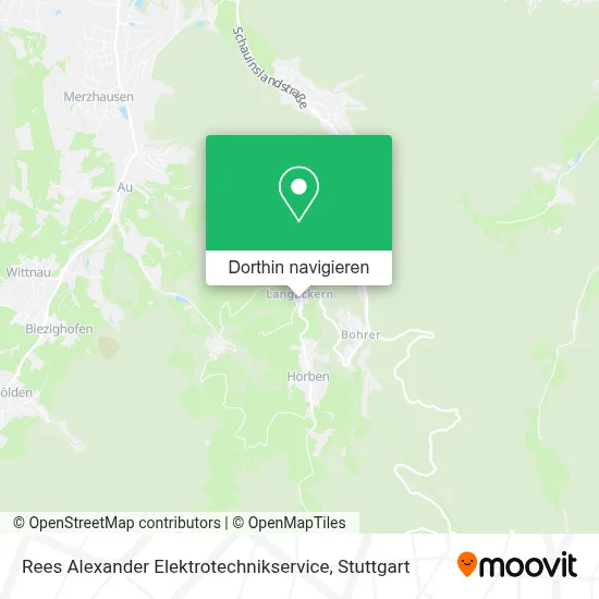 Rees Alexander Elektrotechnikservice Karte