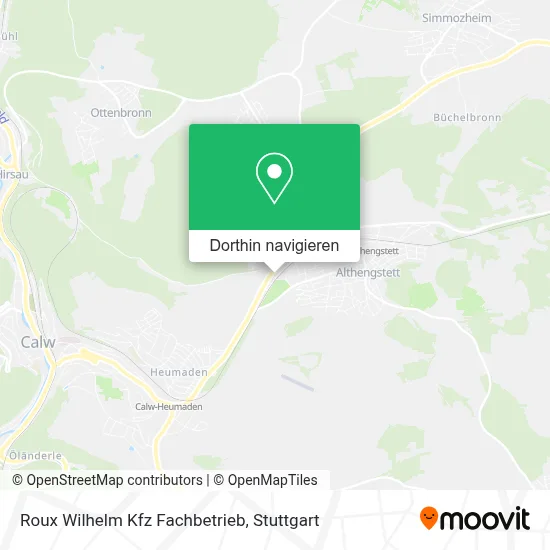 Roux Wilhelm Kfz Fachbetrieb Karte