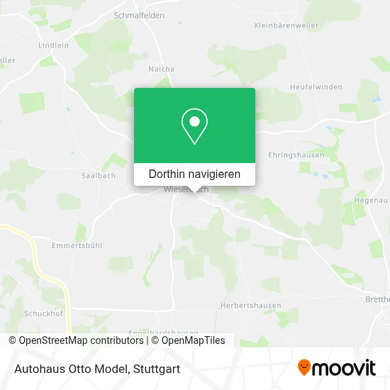 Autohaus Otto Model Karte