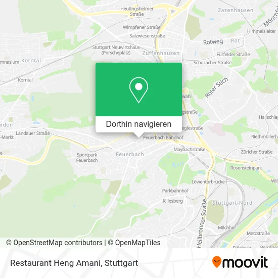 Restaurant Heng Amani Karte