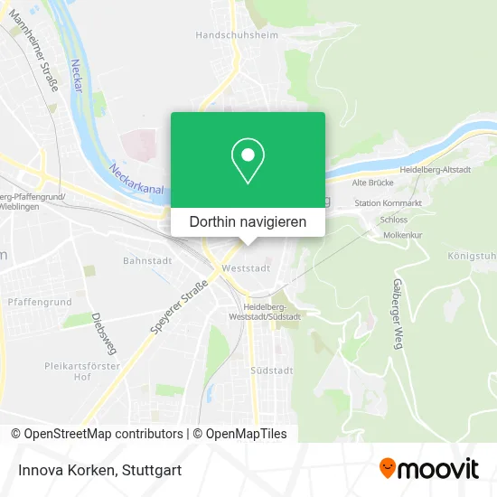 Innova Korken Karte
