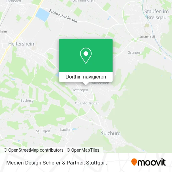 Medien Design Scherer & Partner Karte