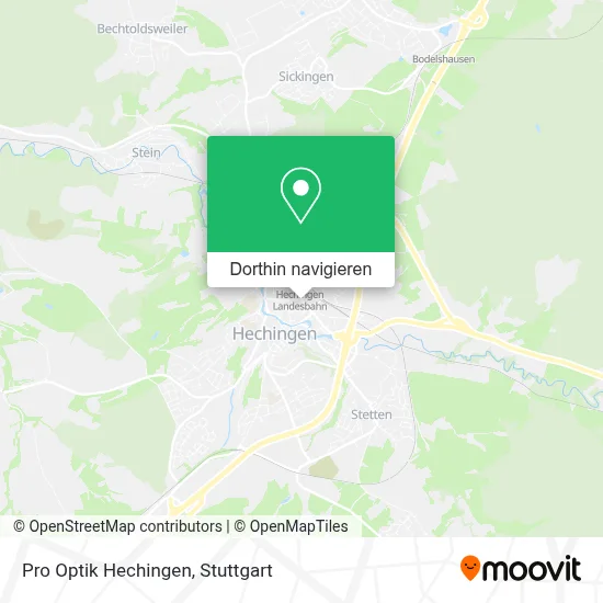 Pro Optik Hechingen Karte
