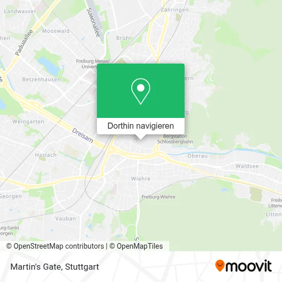 Martin's Gate Karte