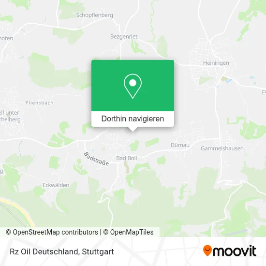 Rz Oil Deutschland Karte