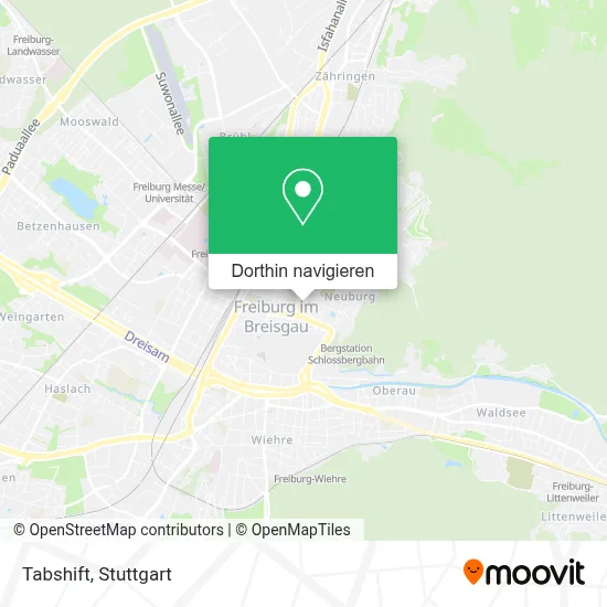 Tabshift Karte