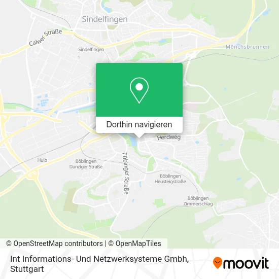 Int Informations- Und Netzwerksysteme Gmbh Karte