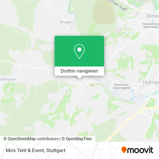 Mo's Tent & Event Karte