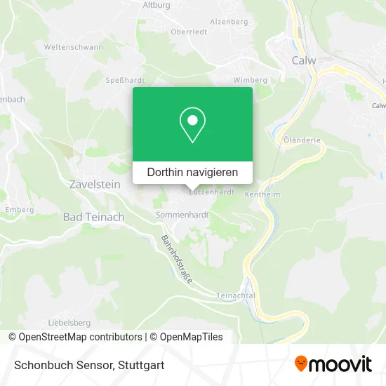 Schonbuch Sensor Karte