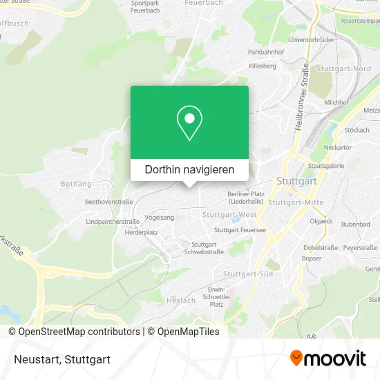 Neustart Karte