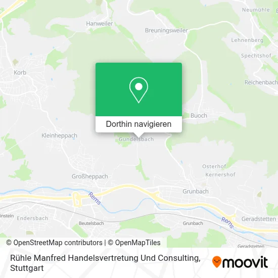 Rühle Manfred Handelsvertretung Und Consulting Karte