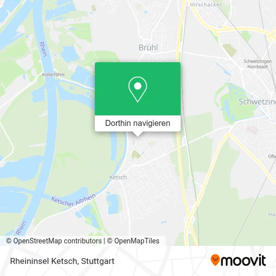 Rheininsel Ketsch Karte