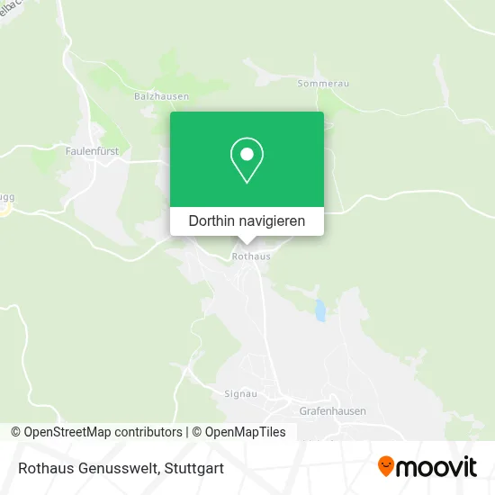 Rothaus Genusswelt Karte