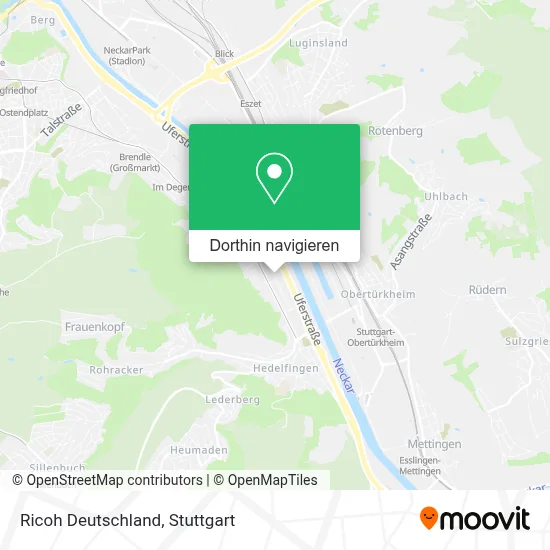 Ricoh Deutschland Karte