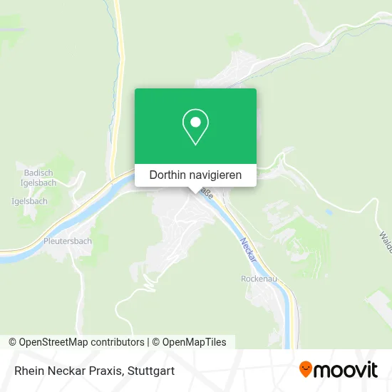 Rhein Neckar Praxis Karte