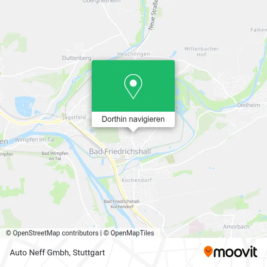 Auto Neff Gmbh Karte