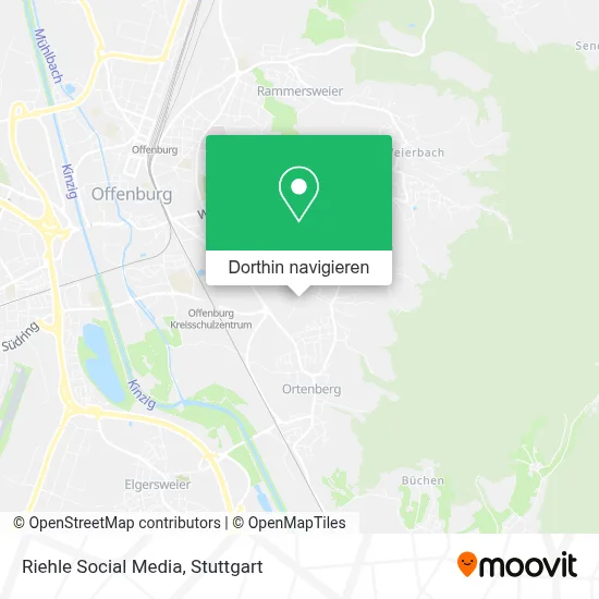 Riehle Social Media Karte