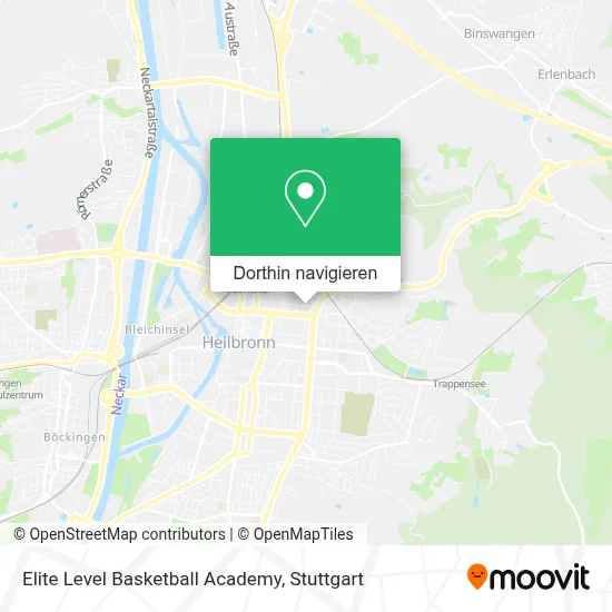 Elite Level Basketball Academy Karte