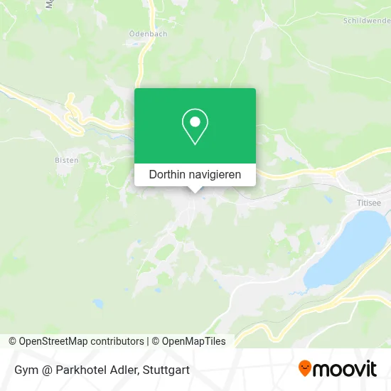 Gym @ Parkhotel Adler Karte