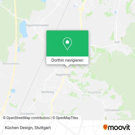 Küchen Design Karte