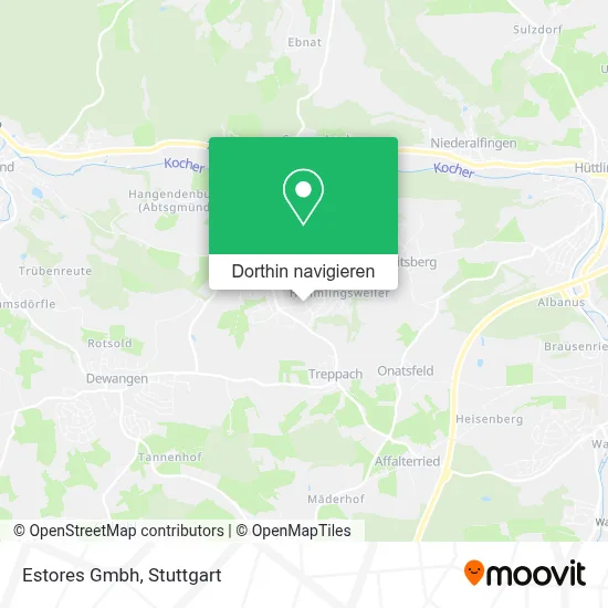 Estores Gmbh Karte