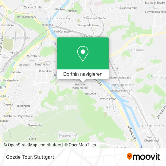 Gozde Tour Karte