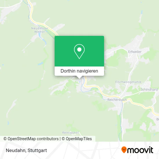 Neudahn Karte