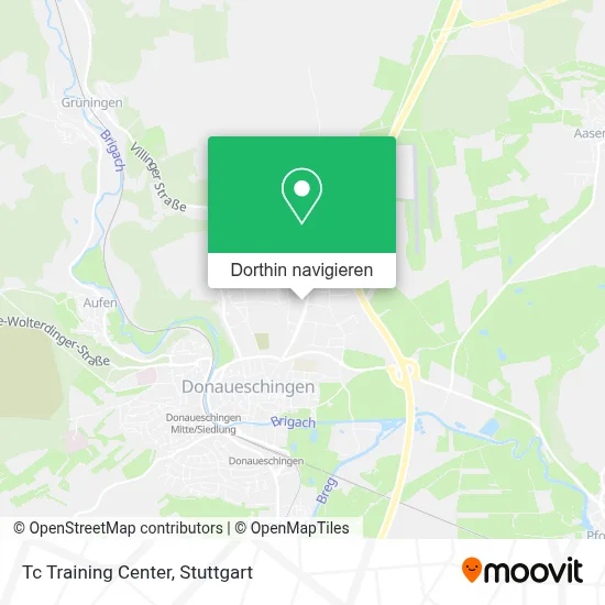 Tc Training Center Karte