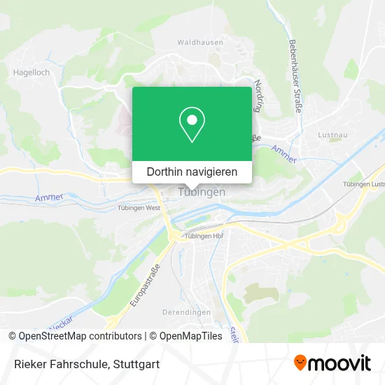Rieker Fahrschule Karte