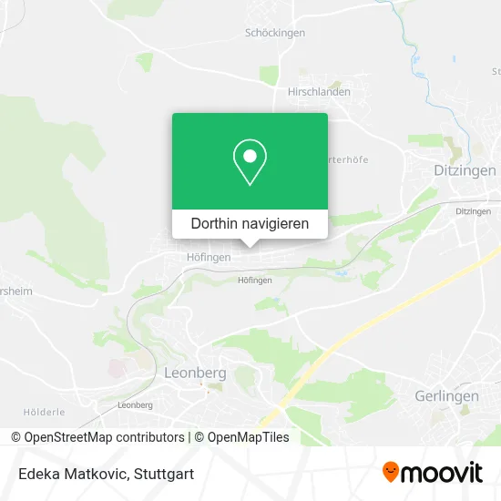 Edeka Matkovic Karte