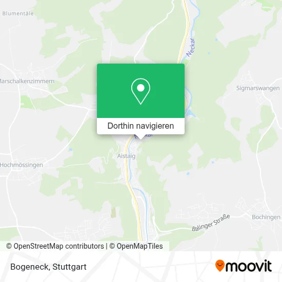 Bogeneck Karte