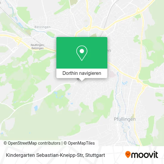 Kindergarten Sebastian-Kneipp-Str Karte