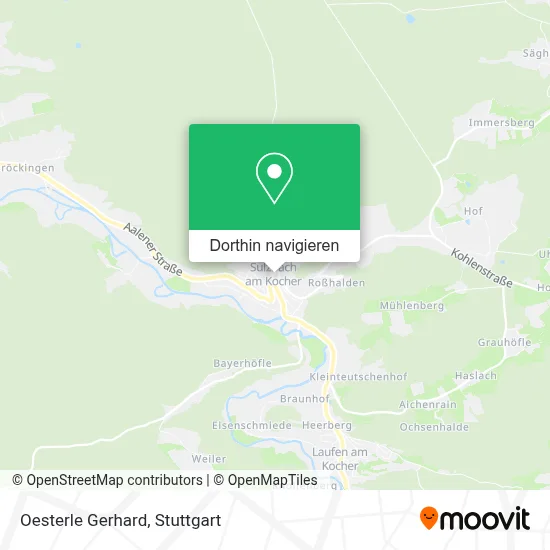 Oesterle Gerhard Karte