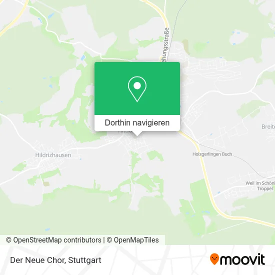Der Neue Chor Karte