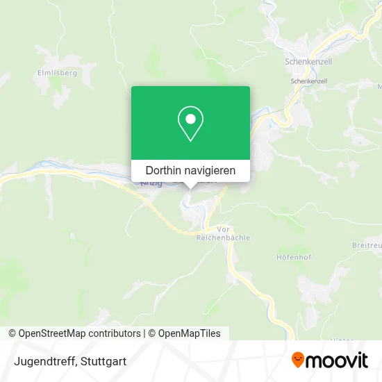 Jugendtreff Karte
