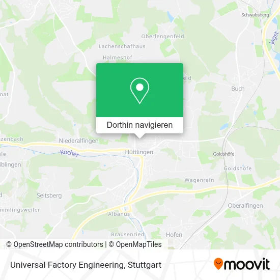 Universal Factory Engineering Karte