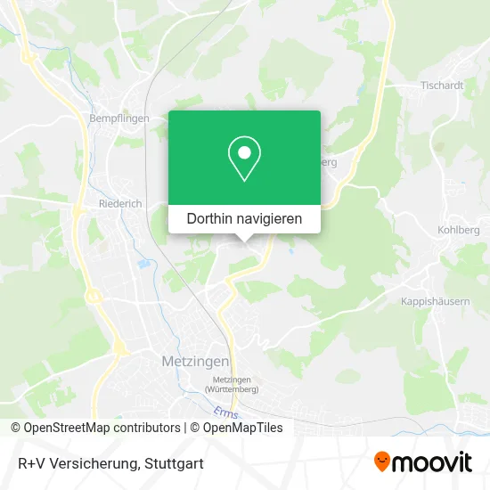 R+V Versicherung Karte