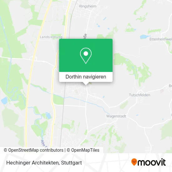 Hechinger Architekten Karte