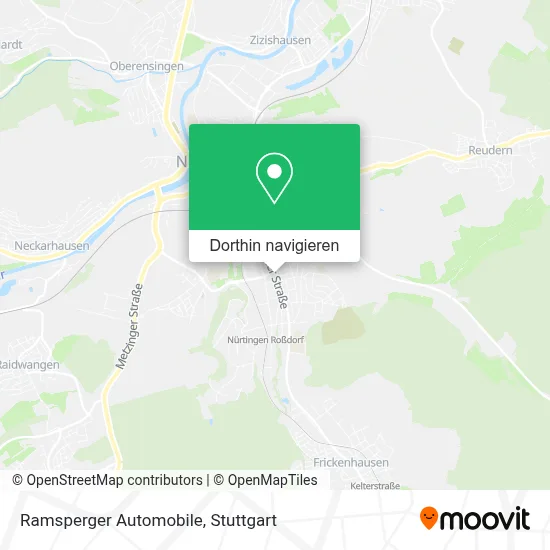 Ramsperger Automobile Karte