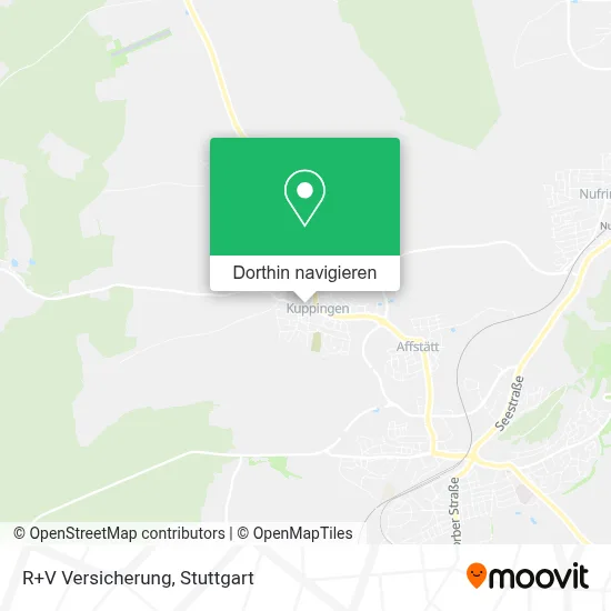 R+V Versicherung Karte