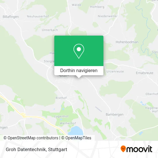 Groh Datentechnik Karte