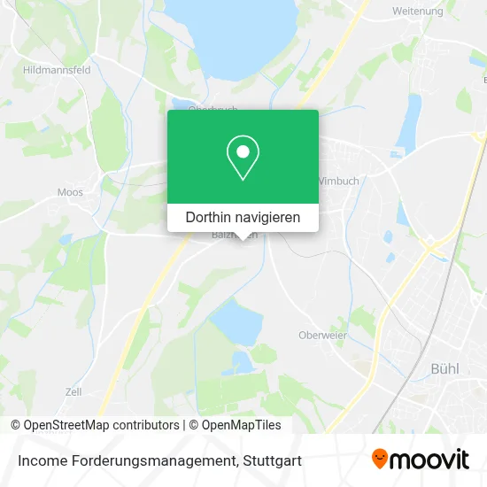 Income Forderungsmanagement Karte