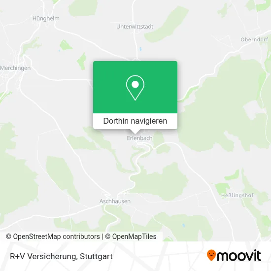 R+V Versicherung Karte