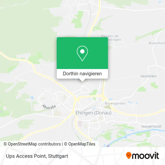 Ups Access Point Karte