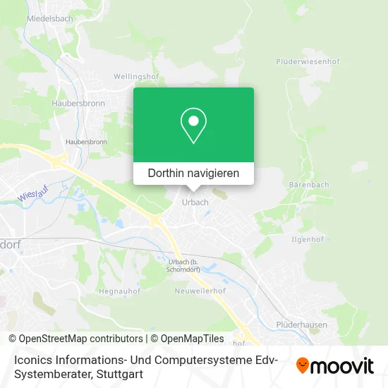 Iconics Informations- Und Computersysteme Edv-Systemberater Karte