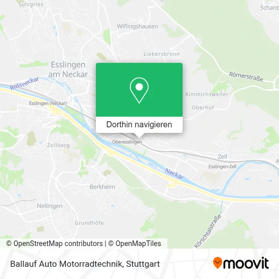 Ballauf Auto Motorradtechnik Karte