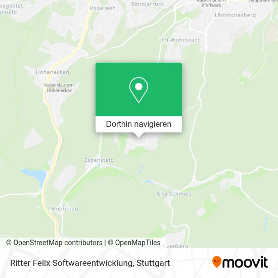Ritter Felix Softwareentwicklung Karte